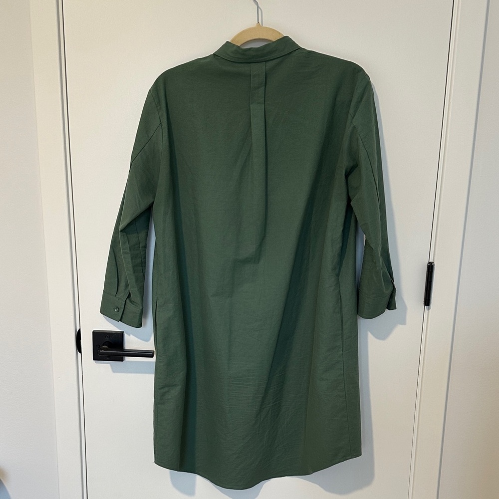 Pomander Place Green Polly Long Sleeve Dress - Picture 2 of 5